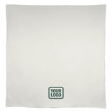 Custom White Blue Square Table Cloth