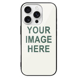 Custom White Blue Green Phone Case
