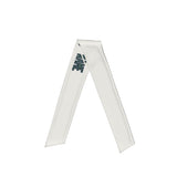 Custom White Blue Green Headband