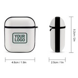 Custom White Blue Green AirPods Case