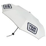 Custom White Navy Automatic Umbrella