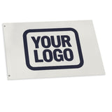 Custom White Navy Flag