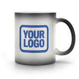 Custom White Sky Blue Magic Mug
