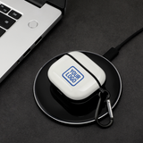 Custom White Sky Blue AirPods Case (3rd Generation)