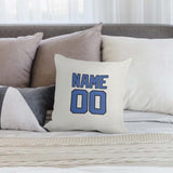 Custom White Sky Blue Pillowcase