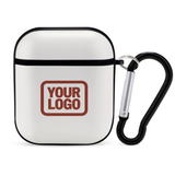 Custom White Coral Red AirPods Case