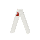 Custom White Coral Red Headband