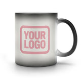 Custom White Light Pink Magic Mug
