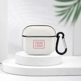 Custom White Light Pink AirPods Case (3rd Generation)