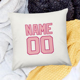 Custom White Light Pink Pillowcase
