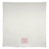 Custom White Pink Square Table Cloth