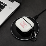 Custom White Light Pink AirPods Case (3rd Generation)