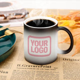 Custom White Light Pink Magic Mug