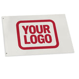 Custom White Red Flag