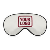 Custom White Crimson Red Sleep Mask