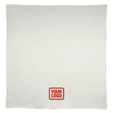 Custom White Coral Red Square Table Cloth