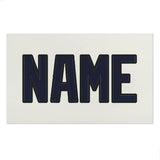 Custom White Navy Beach Towel