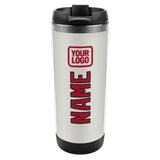 Custom White Red Stainless Steel Water Cup
