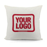 Custom White Red Pillowcase