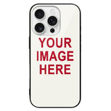 Custom White Red Phone Case