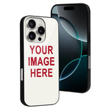 Custom White Red Phone Case