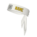 Custom White Gold Headband