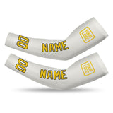Custom White Gold Arm Sleeve