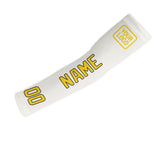 Custom White Gold Arm Sleeve