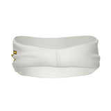 Custom White Gold Sports headband