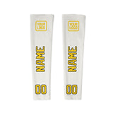 Custom White Gold Arm Sleeve