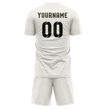 Custom White Olive Soccer Jersey