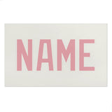 Custom White Light Pink Beach Towel