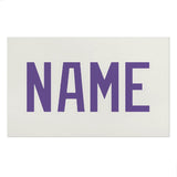 Custom White Light Purple Beach Towel