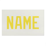 Custom White Light Yellow Beach Towel