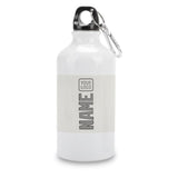 Custom White Gray Sports Bottle