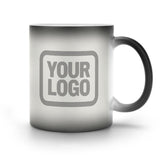 Custom White Gray Magic Mug