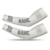 Custom White Gray Arm Sleeve