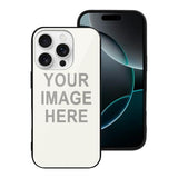 Custom White Gray Phone Case