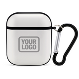 Custom White Gray AirPods Case