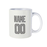 Custom White Gray Mug