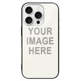 Custom White Gray Phone Case