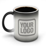 Custom White Gray Magic Mug