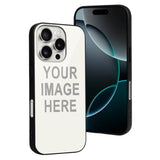 Custom White Gray Phone Case