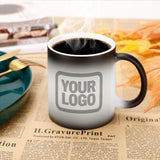 Custom White Gray Magic Mug