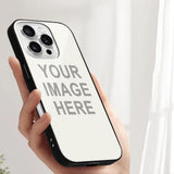 Custom White Gray Phone Case