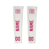 Custom White Pink Arm Sleeve