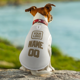 Custom White Light Khaki Pet Vest
