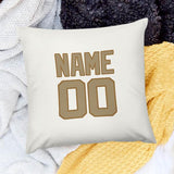 Custom White Light Khaki Pillowcase