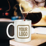 Custom White Light Khaki Mug