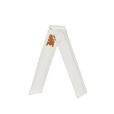 Custom White Orange Headband